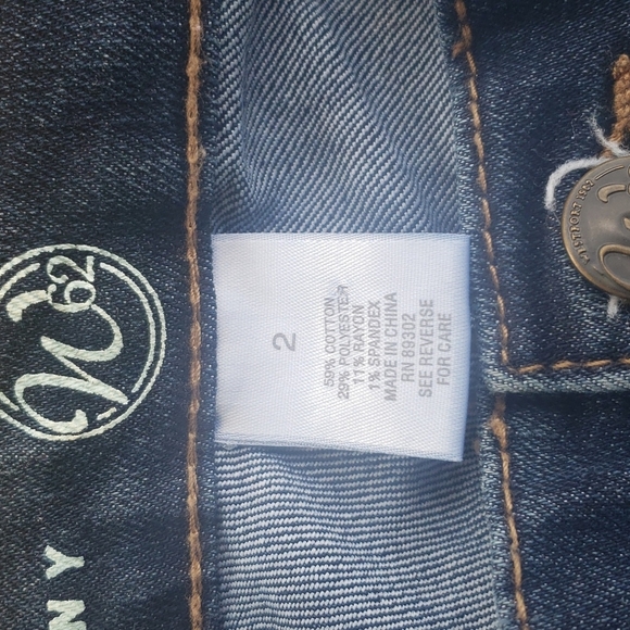 W62 women's modern fit skinny jeans size 2 - Picture 3 of 10